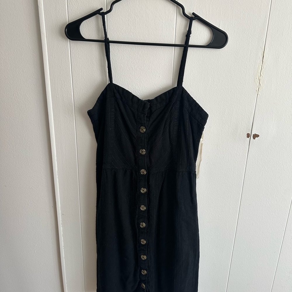 Universal Thread Black Strapless Dress